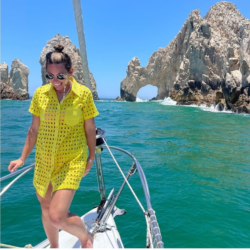 Solid & striped the cabana dress in daffodil